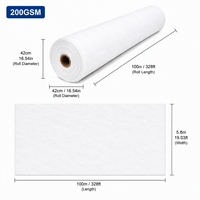 Géotextile non tissé à filament continu en PET haute résistance, directement de l'usine, pour la stabilisation des sols, le renforcement et la filtration