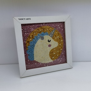 Vancy nghệ thuật trẻ em handmade phim hoạt hình đóng khung bức tranh DIY trẻ em đóng khung nghệ thuật hình ảnh - Product Image 5