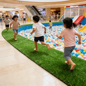 Erba Sintetica Realistica di Alta Qualità in Plastica, Ecologica e Impermeabile per Interni ed Esterni, Casa, Giardino, Balcone - Product Image 3