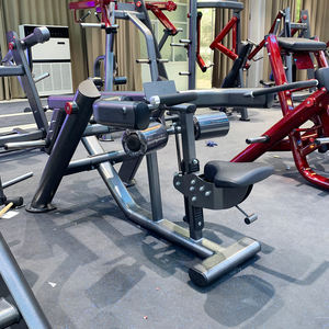 Equipo de gimnasio con placa cargada, brazos, tríceps, ejercicio, máquina de inmersión sentada a la venta - Product Image 5