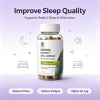 Capsules Premium de Soutien Systémique pour le Sommeil et l'Humeur – Favorise la Relaxation et des Nuits Réparatrices – Ashwagandha Végétalienne – Aide au Sommeil