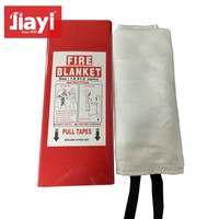 Couverture anti-feu pour cuisine domestique 1,8*1,8m, homologuée EN1869, 430gsm, emballage rigide