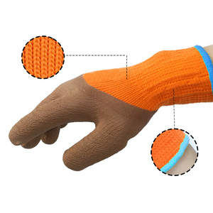 XINGYU Impermeable Construcción Seguridad Cálido Trabajo Guantes Algodón Tejido Mano Clima Frío Guantes Más cálidos Guantes de invierno - Product Image 2