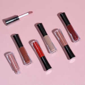 Logo personnalisé, marque privée, 59 couleurs, gloss à lèvres mat vegan longue durée, vente en gros, gloss à lèvres liquide non collant, rouge à lèvres, maquillage - Product Image 2