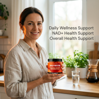 Complément alimentaire en bonbons gélifiés aux peptides NAD, faible en gras, énergie cellulaire, soutien nutritionnel quotidien pour les adultes d'âge moyen et les personnes âgées, 60 gummies, 180 g