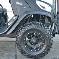 Pneus ATV/UTV en caoutchouc neufs WANDA P373 25*8-12 25x10-12 6PR et jantes en alliage avec accessoires