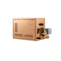 Générateur de vapeur électrique ATC 4,5 kW en acier inoxydable pour sauna, panneau de commande informatisé, autonomie de 10 à 12 heures, moderne, pour salle de sport humide