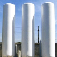 Réservoir de stockage de dioxyde de carbone liquide cryogénique CO2 personnalisé selon la norme ASME, prix de vente