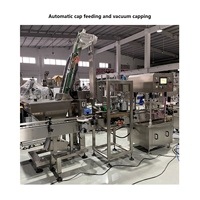 Machine automatique en acier inoxydable 304 pour sauce à l'ail et au thym, pesto alla genovese, avec mise sous vide, étiquetage, plastique/verre, moteur