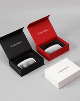 Boîte cadeau magnétique en carton rigide Eva avec inserts en mousse Eva, logo personnalisé, vente en gros, adaptée à l'emballage électronique de cosmétiques