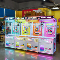 Machine à griffes commerciale d'arcade à monnayeur, machine à griffes à prix, machine de jeu attrape-poupées personnalisée pour centre de jeux et centre commercial
