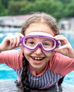 <span class=keywords><strong>Gafas</strong></span> <span class=keywords><strong>de</strong></span> Natación para Niños Seasprint, Antivaho, Antiderrames, Visión Amplia, 3-14 Años, con Tapones para los Oídos y Pinza Nasal - Product Image 2