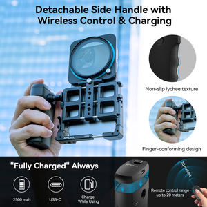Apexel nouveau 1/4 monticule chaussure froide téléphone portable Cage de charge Kit de montage vidéo Mobile Vlog photographie Vlogging stabilisateurs - Product Image 5