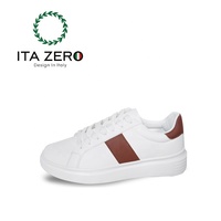 Itazero en stock – Chaussures de marche à lacets pour hommes, baskets de skateboard à semelle épaisse avec coussin d'air, confortables et tendance