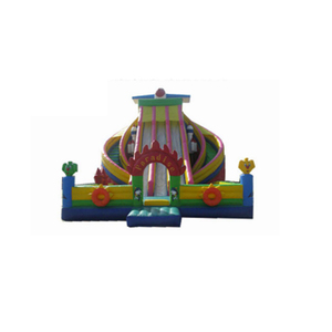 Château <span class=keywords><strong>gonflable</strong></span> Dola avec toboggan blanc, <span class=keywords><strong>gonflable</strong></span>, écologique, plus de 100 joueurs, taille personnalisable, aire de jeux extérieure, château <span class=keywords><strong>gonflable</strong></span> - Product Image 2