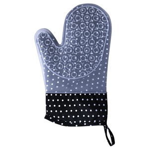 Gants en coton de <span class=keywords><strong>silicone</strong></span> imprimés ouverture oblique tissu floral épaissi coton <span class=keywords><strong>Silicone</strong></span> isolé gants de <span class=keywords><strong>cuisson</strong></span> au four - Product Image 5