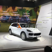 XYZLIFT Plate-forme d'affichage rotative motorisée à 360 degrés personnalisée Tables élévatrices à plateau tournant pour salon de l'automobile