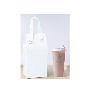 Custom Insulated Thermal Cooler Bag Waterproof Nonwoven Takeaway Packaging for Carrying Cakes Lunch Bag - Product Image 1