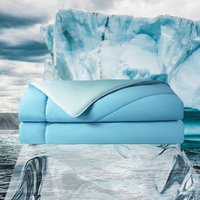 Couette de refroidissement d'été de personnalisation de couette légère de nouvelle mode avec des couvertures de jet de motif solide pour les dormeurs chauds