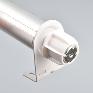 38Mm alüminyum panjur orta Windows gölge Metal plaka çift motorlu boru Motor çift stor perde braketi - Product Image 3