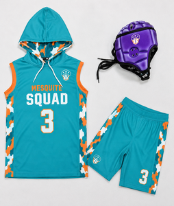 Maillot de football américain 7V7 personnalisé, haute performance, sublimation, logo de marque, compression, uniformes de football 7V7 - Product Image 6