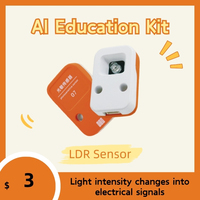 Module de capteur de lumière Qimayuan S07 PH2.0 LDR 3.3V-5V Plug-and-Play pour projets IoT et IA /ESP32