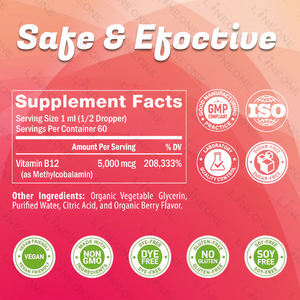 OEM <span class=keywords><strong>Vitamin</strong></span> <span class=keywords><strong>B12</strong></span> cairan tetes makanan kelas energi minuman manajemen berat suplemen 5000 <span class=keywords><strong>Mcg</strong></span> <span class=keywords><strong>Vitamin</strong></span> <span class=keywords><strong>B12</strong></span> cairan tetes - Product Image 2