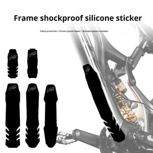 Autocollant de <span class=keywords><strong>protection</strong></span> de cadre de vélo en silicone ENLEE protège-fond anti-rayures et anti-collision pour autocollant de vélo de descente <span class=keywords><strong>vtt</strong></span> - Product Image 2