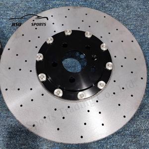 Disque de frein en céramique de carbone à bas <span class=keywords><strong>prix</strong></span> 420/370mm plaquettes de Performance de Rotor de disque en céramique avant/arrière pour remplacement Audi Q8 <span class=keywords><strong>RSQ7</strong></span> RS6 - Product Image 5