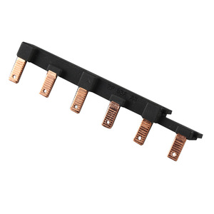 Barre de distribution électrique 2P+DPN, nouveau type, avec interrupteur à air combiné, connexion par raccordement, barre en cuivre, <span class=keywords><strong>disjoncteur</strong></span>, câblage, norme nationale - Product Image 1