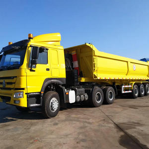 Semirremolque Volquete de 3 Ejes de Diseño Superior, Semirremolque Volquete de 60 Toneladas para Transporte de Construcción en África - Product Image 2