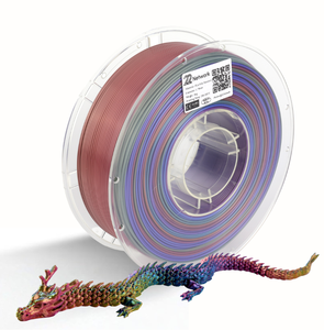 Filamento MGT 3D en Oferta, Filamento PLA de Seda Arcoíris Impreso en 3D de Precisión Personalizada, Filamento MGT 3D OEM/ODM, Bajo MOQ, Personalización, 1.75mm/1kg - Product Image 1