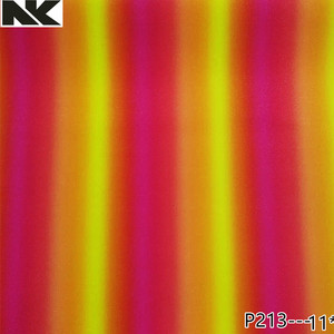 P213 Bề Mặt Mịn Fine Glitter Gradient Rainbow Dệt May Sản Phẩm Da PU Nhân Tạo - Product Image 4