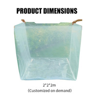 Sac de protection carré en PE de haute qualité pour équipement marin, idéal pour ancre, hélice, coque et pont de bateau/navire – Vente en gros