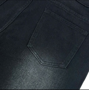 Jeans Anchos Negros SableX de Moda Premium (Corte de 25 cm en el Muslo) Aptos para Hombres y Mujeres, Estilo Casual Urbano - Product Image 5