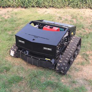 Tondeuse à gazon robotisée télécommandée, homologuée CE EPA, pour tous terrains, avec chenilles en caoutchouc agricoles - Product Image 5