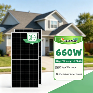 Paneles Solares Bluesun HPBC 480W 530W 660W 730W para Mayoristas con el Mejor <span class=keywords><strong>Precio</strong></span> - Product Image 1