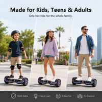 Trottinette Électrique Auto-Équilibrée Intelligente 160W à Double Moteur avec Lumières LED, Robuste, Logo Personnalisé, Fournisseur de Hoverboards – Offre Spéciale