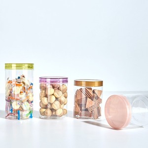 Frascos de Alumínio Transparentes para Alimentos de 500ml e 600ml com Tampas de Cristal e Abertura Fácil para Armazenamento de Alimentos Secos - Product Image 4