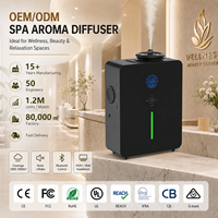Diffuseur d'arômes d'huiles essentielles commercial grande capacité 500 ml pour système CVC, idéal pour hôtels, aéroports et centres commerciaux