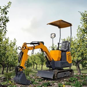<span class=keywords><strong>Electric</strong></span> Orchard Excavator Narrow-Body Short-Arm <span class=keywords><strong>Mini</strong></span> Escavadeira Leve com Grab Bucket Dozer Blade para Transplante de Árvores - Product Image 6