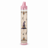 Tube de rangement transparent en PVC pour tapis de mahjong avec poignée en boucle, cylindre imprimé pour tapis enroulable, boîte de rangement pour Mahjong