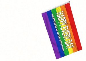 ธงสีรุ้งหลากสีสำหรับขายส่ง ธงสัญลักษณ์แห่งความสุข ธงเกย์ ธง LGBT สำหรับงานพาเหรด - Product Image 5