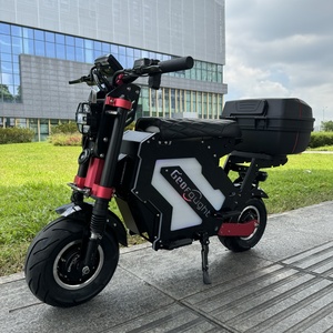 Scooter électrique personnalisé Geofought M5 72V à double moteur, pneus larges de 13/14 pouces, batterie amovible 30-50ah, scooter électrique à siège pour adultes - Product Image 1