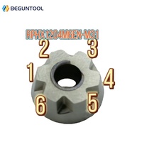 Plaquettes de coupe indexables RPHX, fraise à fraiser en carbure, outils de coupe CNC, plaquette de fraisage RPHX1204M6EN, plaquette de fraisage RPHX1204M8EN-M31