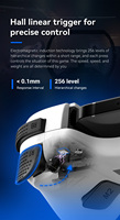 Juegos móviles D11 Stretch Game Controller Gamepad Hall Trigger para Switch Macro Programación PC Android IOS para XBOX