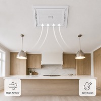 Ventilateur d'extraction de plafond de cuisine durable de 24 pouces à haut débit d'air pour la maison et le bureau