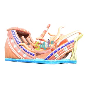 Bơm hơi khổng lồ <span class=keywords><strong>Kraken</strong></span> Quái vật biển tàu cướp biển trượt cho trẻ em Người lớn - Product Image 1