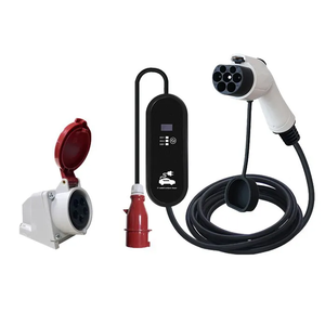 Câble de recharge portable pour véhicules électriques Tesla Type 1 de haute qualité 7 kW 32 A avec écran LCD et courant réglable - Product Image 5