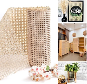 Matériau de liage en cannage de rotin naturel blanchi avec maille de 1/2 pouce pour la décoration de meubles et les chaises en rotin - Product Image 4